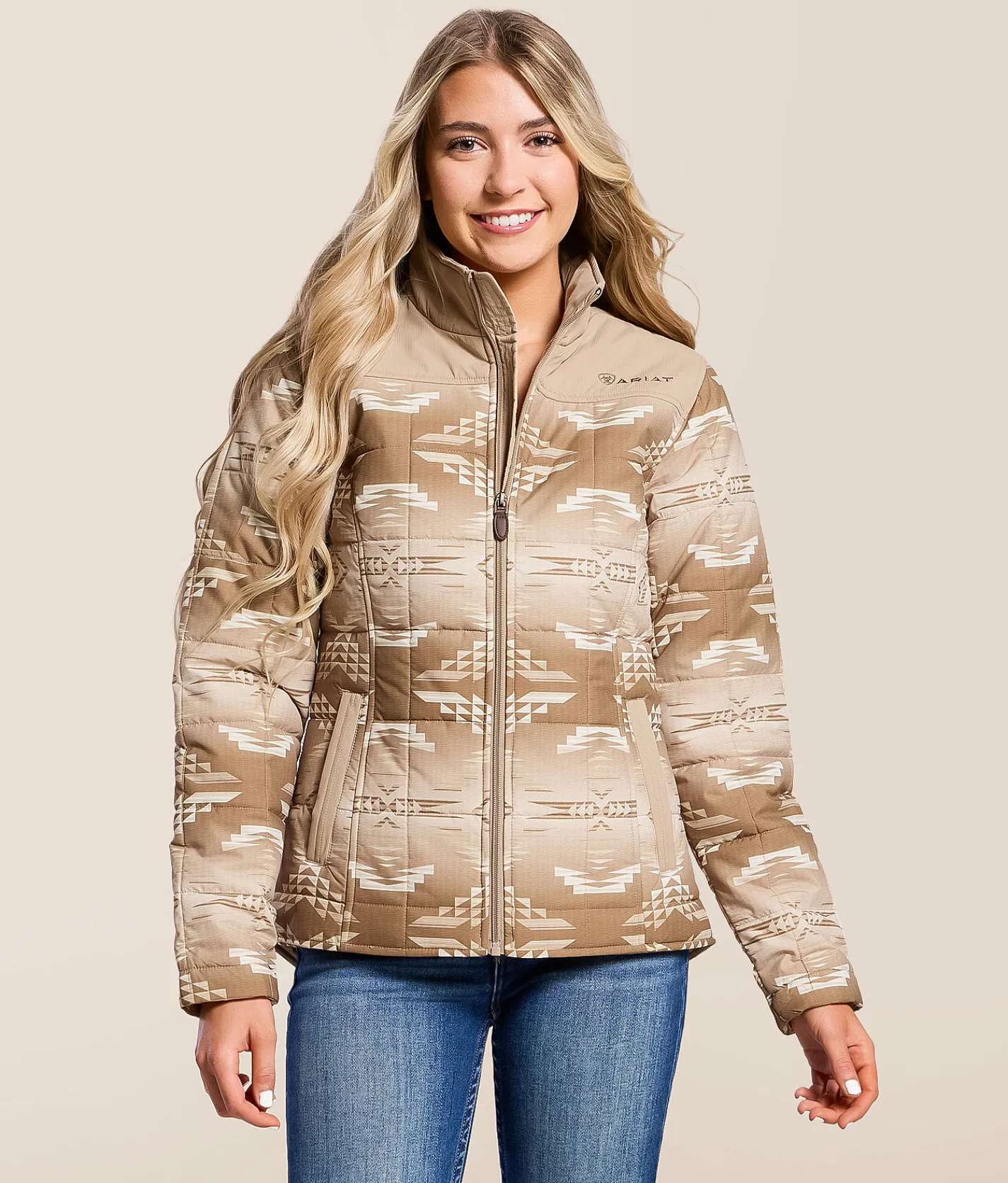 Ariat Crius Insulated Jacket Savannah W Dune Print Best