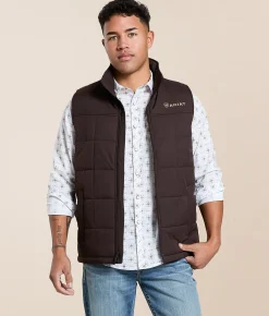 Tops | Ariat Crius Insulated Vest Brown
