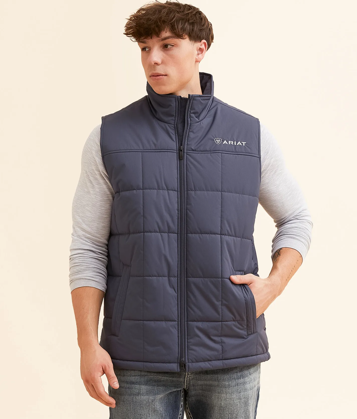 Coats & Jackets | Ariat Crius Insulated Vest Potting Soil