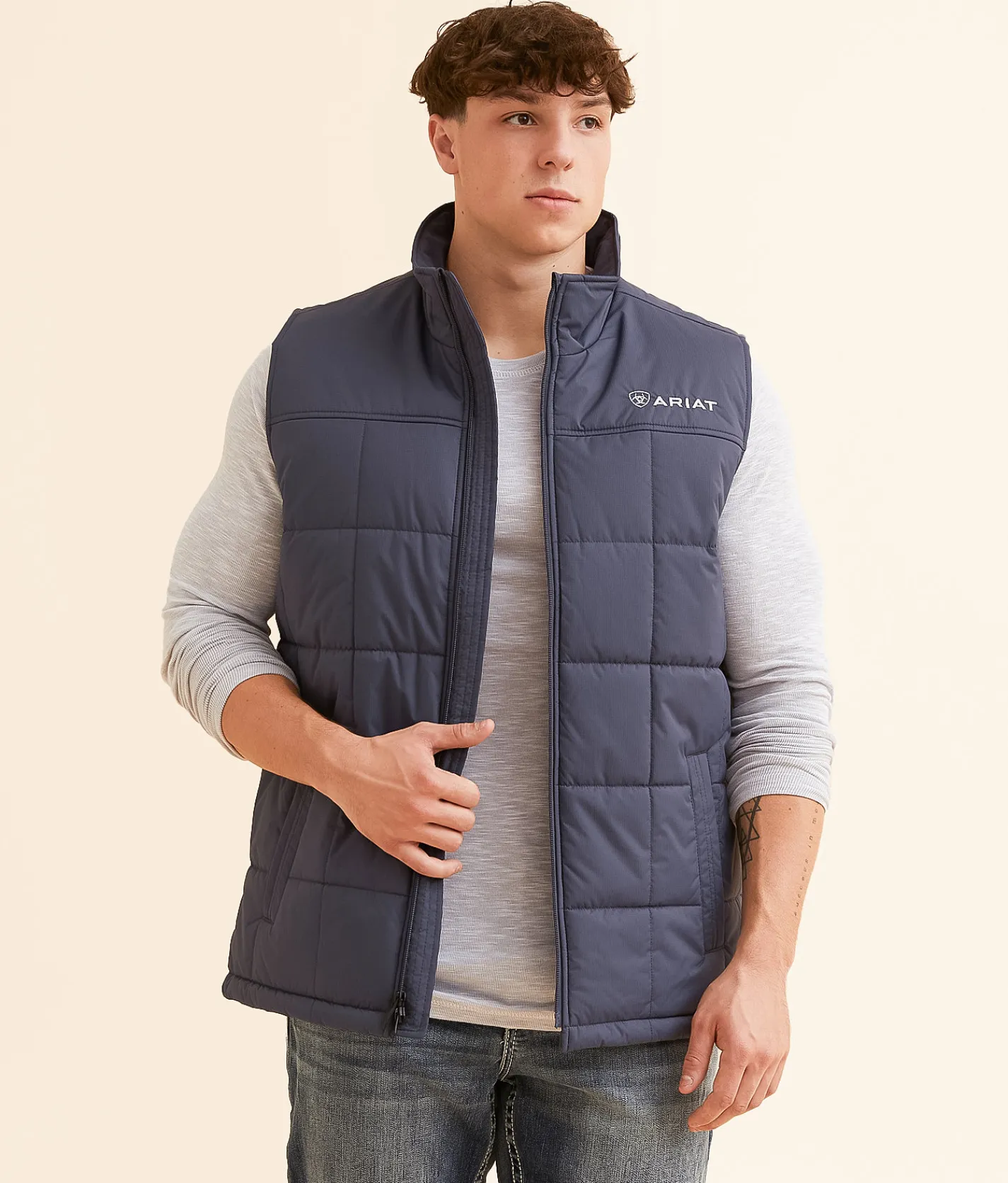Coats & Jackets | Ariat Crius Insulated Vest Potting Soil