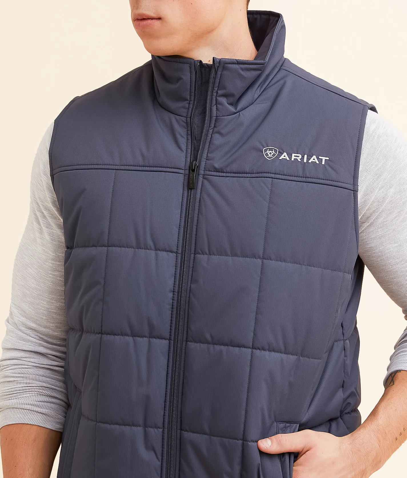 Coats & Jackets | Ariat Crius Insulated Vest Potting Soil
