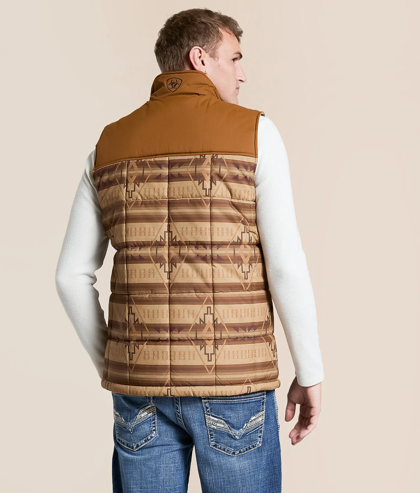 Ariat Crius Insulated Vest Almond Khaki New