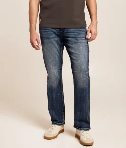 Rock Revival Crockett Relaxed Taper Stretch Jean Crockett EQ202 Online