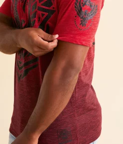 American Fighter Crofton T-Shirt Cherry Dark Cherry Discount