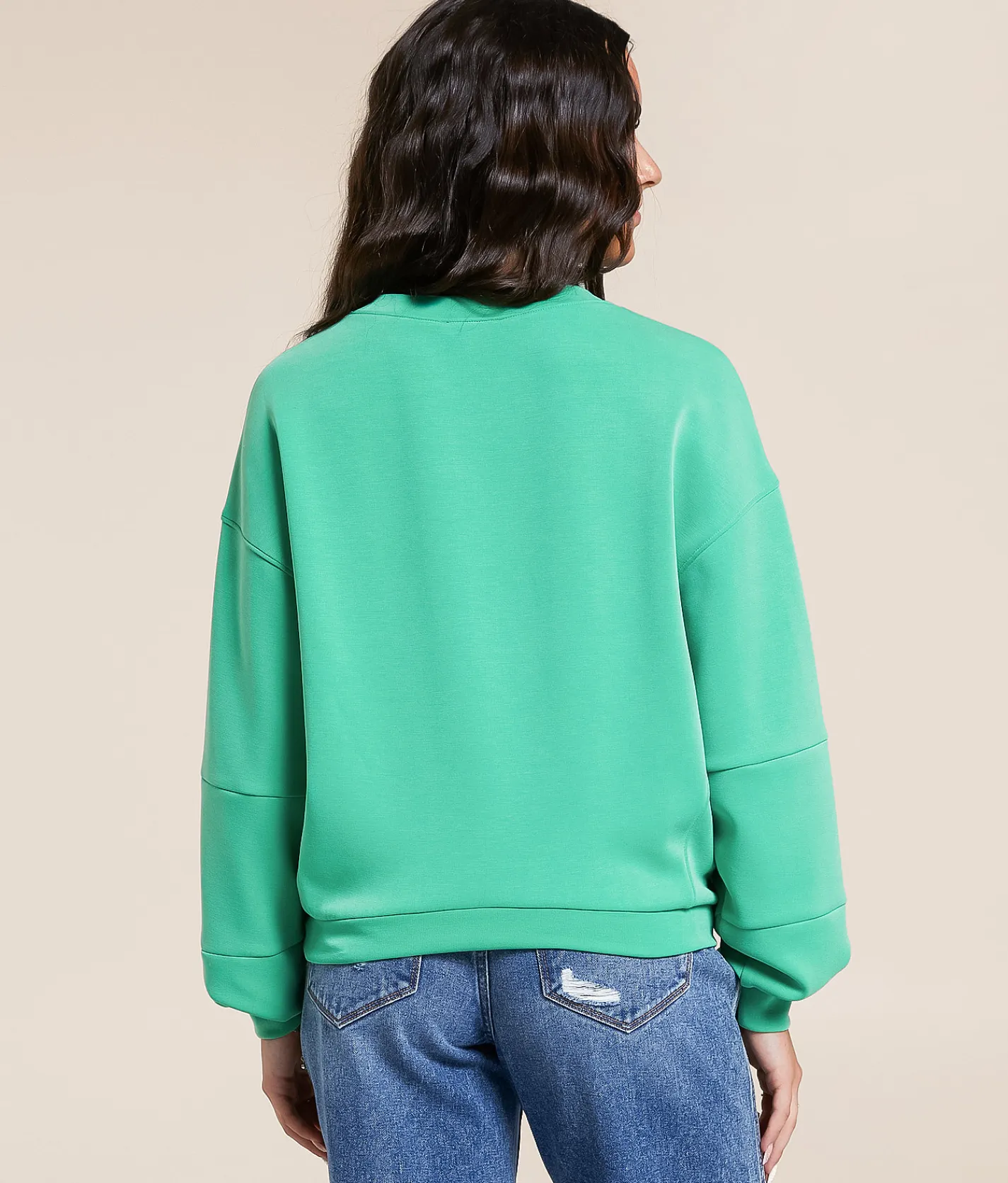 Tops | FITZ + EDDI Cropped Pullover Fuchsia Purple