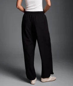 Buckle Black Cropped Wide Leg Pant Black Discount