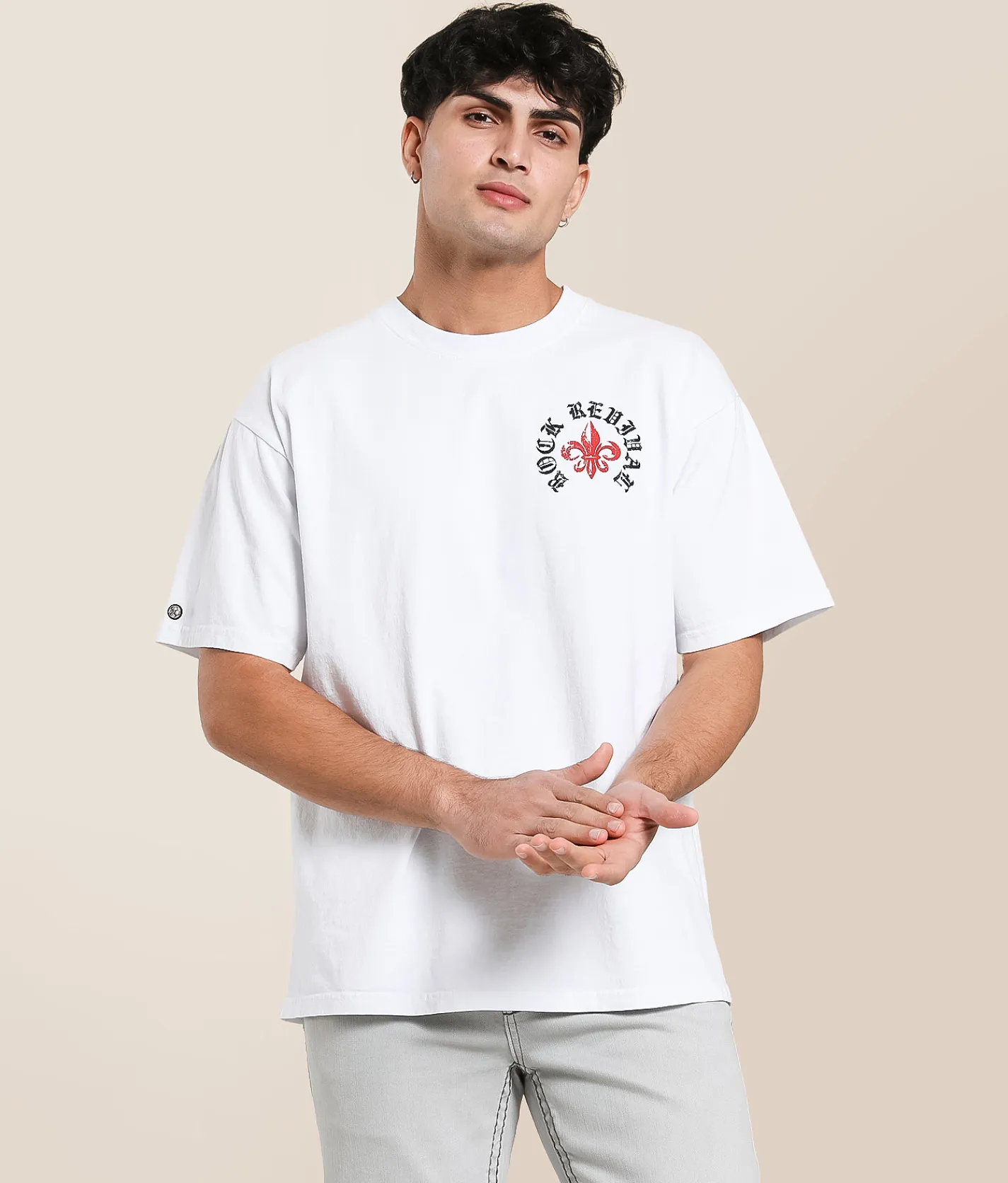 Rock Revival Crossblade T-Shirt White Online
