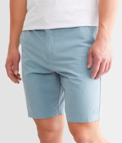 Bottoms|Shorts | Billabong Crossfire Slub Stretch Walkshort Washed Blue