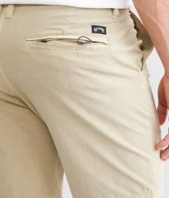 Bottoms|Shorts | Billabong Crossfire Wave Hybrid Stretch Walkshort Oyster