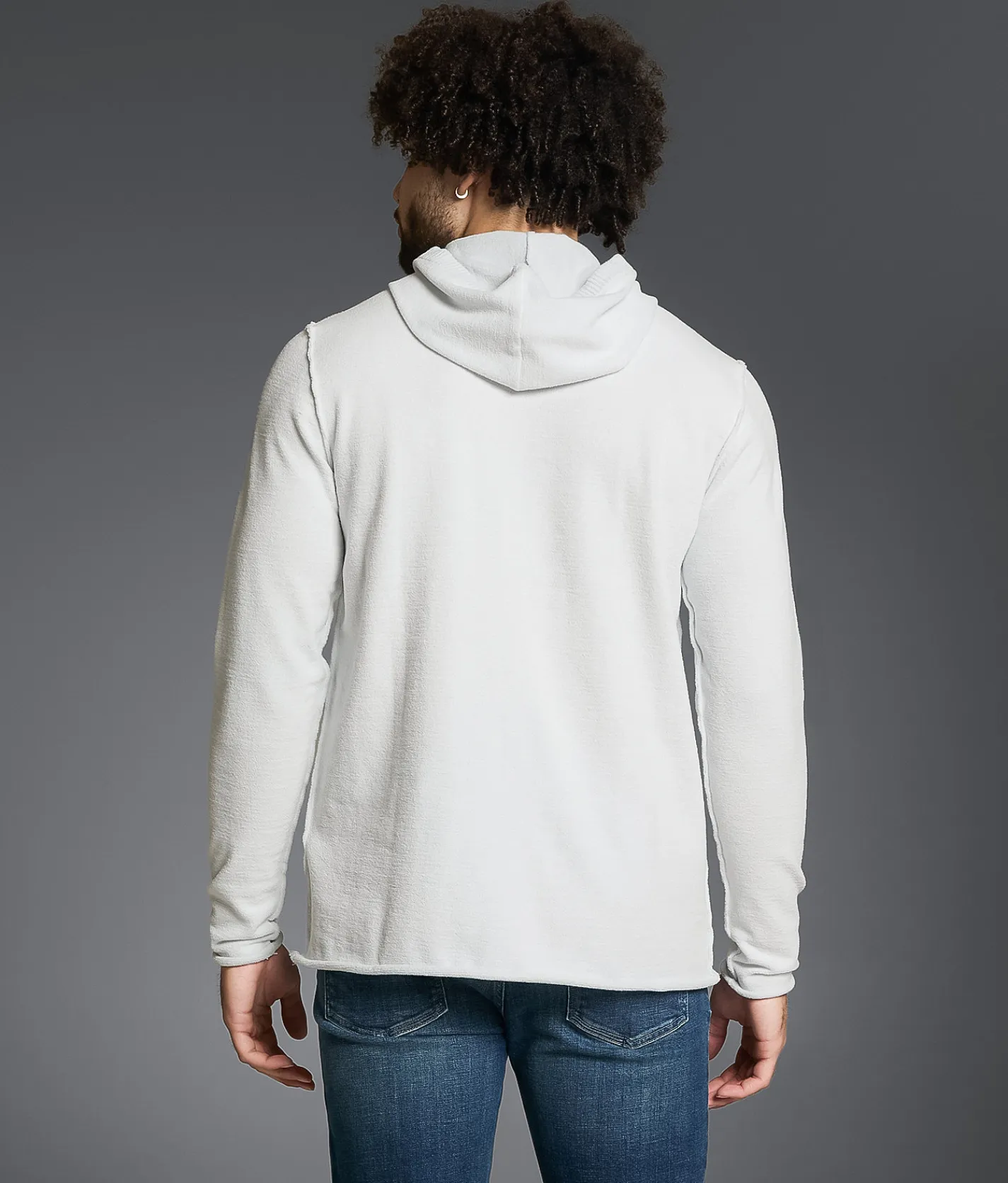 Tops | Outpost Makers Crossover Hoodie Bright White