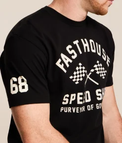 Fasthouse Crossroad T-Shirt Black New