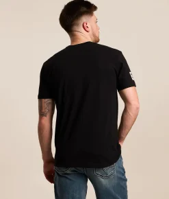 Fasthouse Crossroad T-Shirt Black New