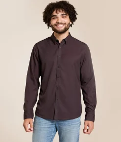 Tops | J.B. Holt Cross Standard Performance Stretch Shirt Black Red