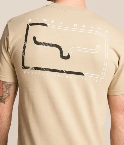 Kimes Ranch Crosswalk T-Shirt Sand Discount