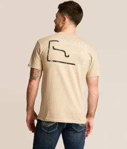 Kimes Ranch Crosswalk T-Shirt Sand Discount