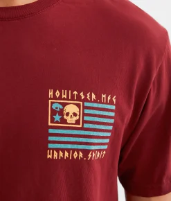 Howitzer Crow Warrior T-Shirt Rosewood Hot