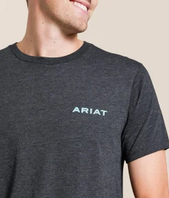 Ariat Cruz Del Sur T-Shirt Charcoal Heather