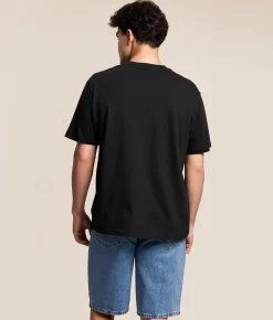 Tops|Graphic T-Shirts | True Religion Crystal Logo T-Shirt Jet Black