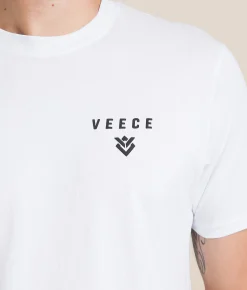 Tops|Graphic T-Shirts | Veece Crystal Ring T-Shirt White