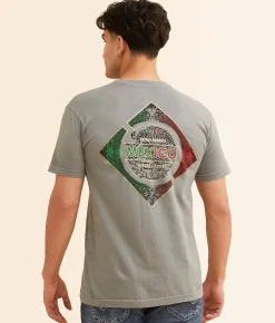 Graphic T-Shirts | Freedom Ranch Cubo T-Shirt Mulled Basil