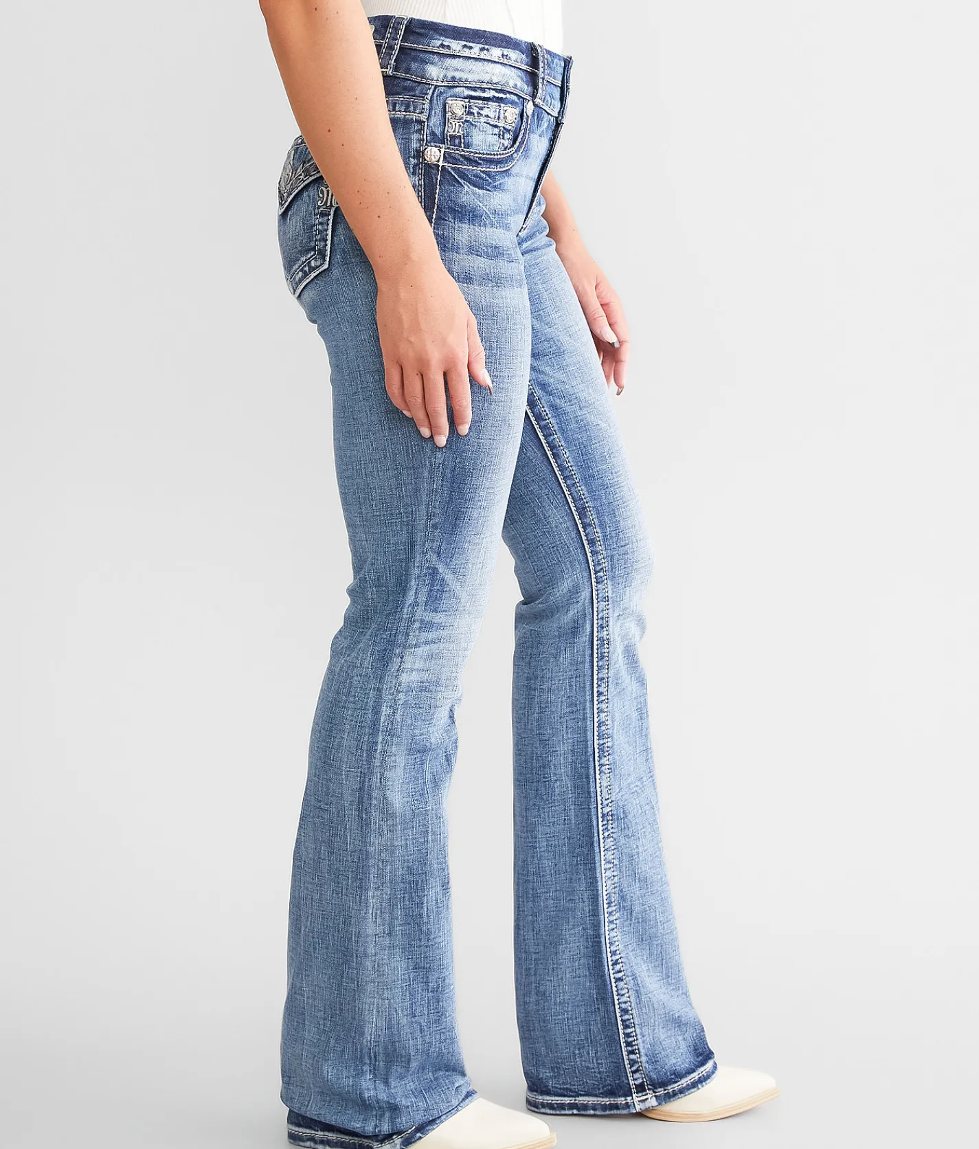 Jeans|Bottoms | Miss Me Curvy Boot Stretch Jean M819
