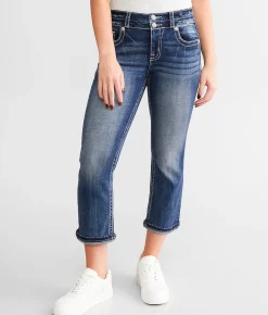 Jeans|Bottoms | Miss Me Curvy Mid-Rise Stretch Capri Jean K1438