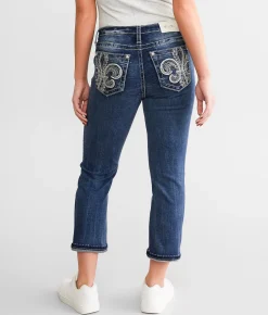 Jeans|Bottoms | Miss Me Curvy Mid-Rise Stretch Capri Jean K1438