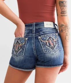 Miss Me Curvy Stretch Short K1431 Online