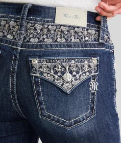 Jeans|Bottoms | Miss Me Curvy Tailored Boot Stretch Jean D1051