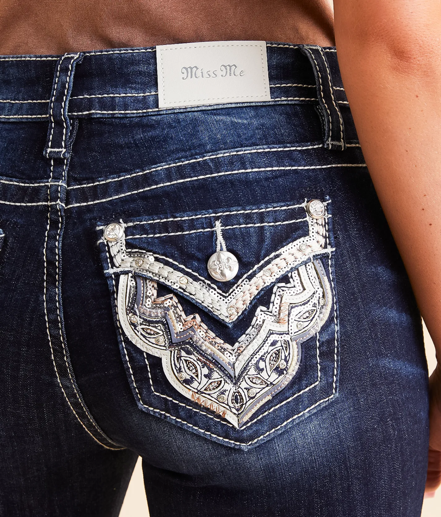 Jeans|Bottoms | Miss Me Curvy Tailored Boot Stretch Jean M220