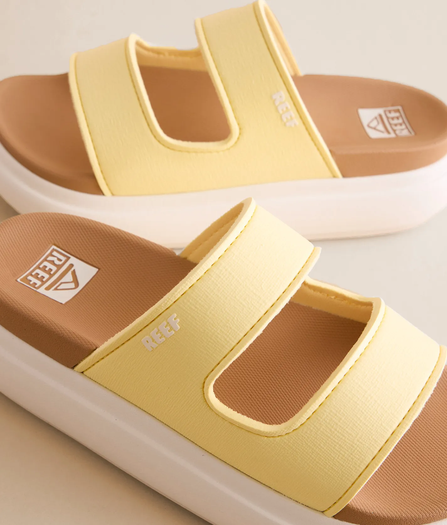 Reef Cushion Bondi 2 Bar Sandal Pale Banana Best