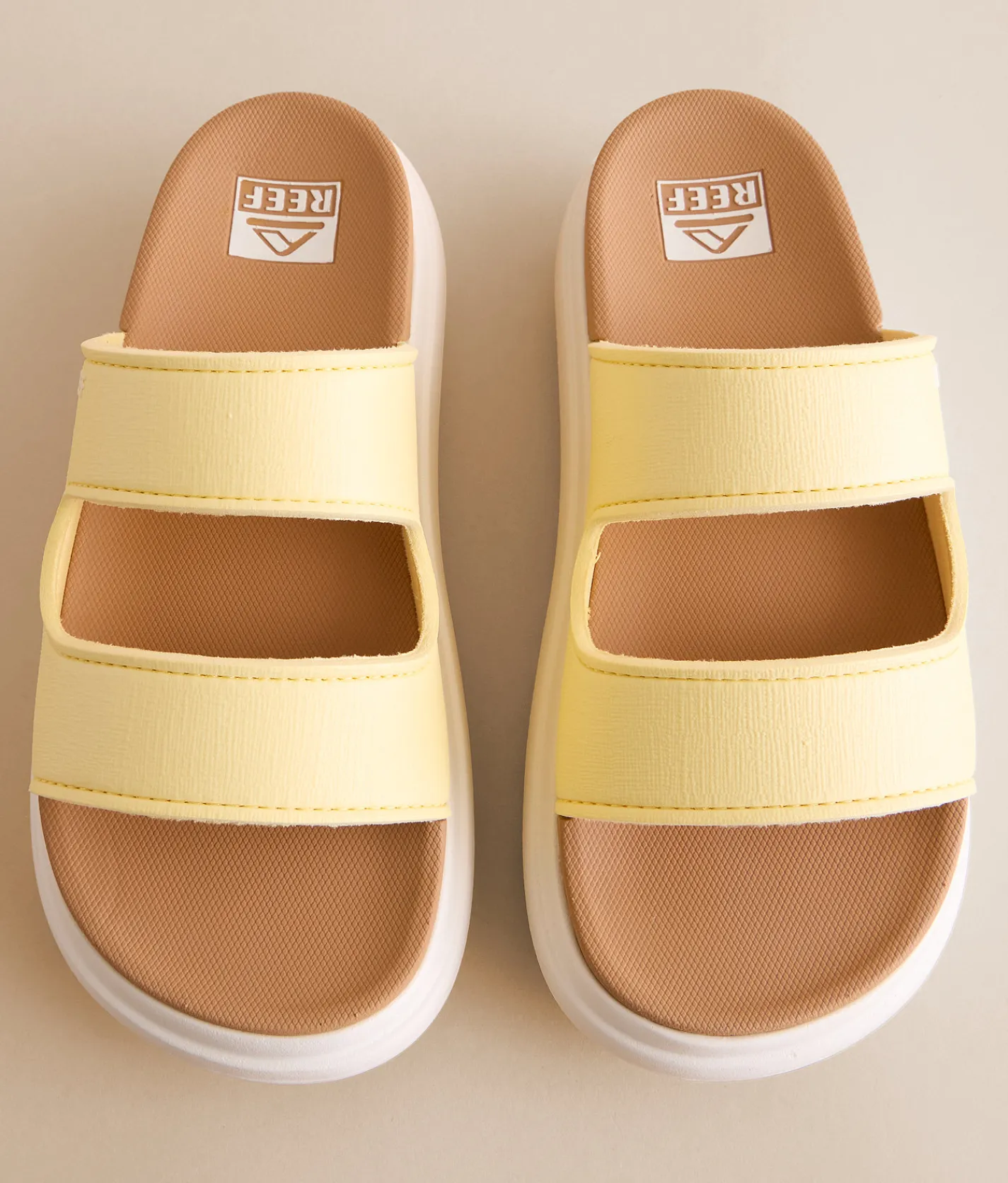 Reef Cushion Bondi 2 Bar Sandal Pale Banana Best