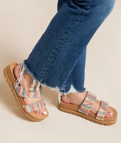 Reef Cushion Vista Hi Sandal Beachy Woven