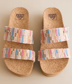 Reef Cushion Vista Hi Sandal Beachy Woven