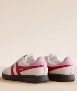 Shoes | Gola® Cyclone Leather Sneaker White Black Gum