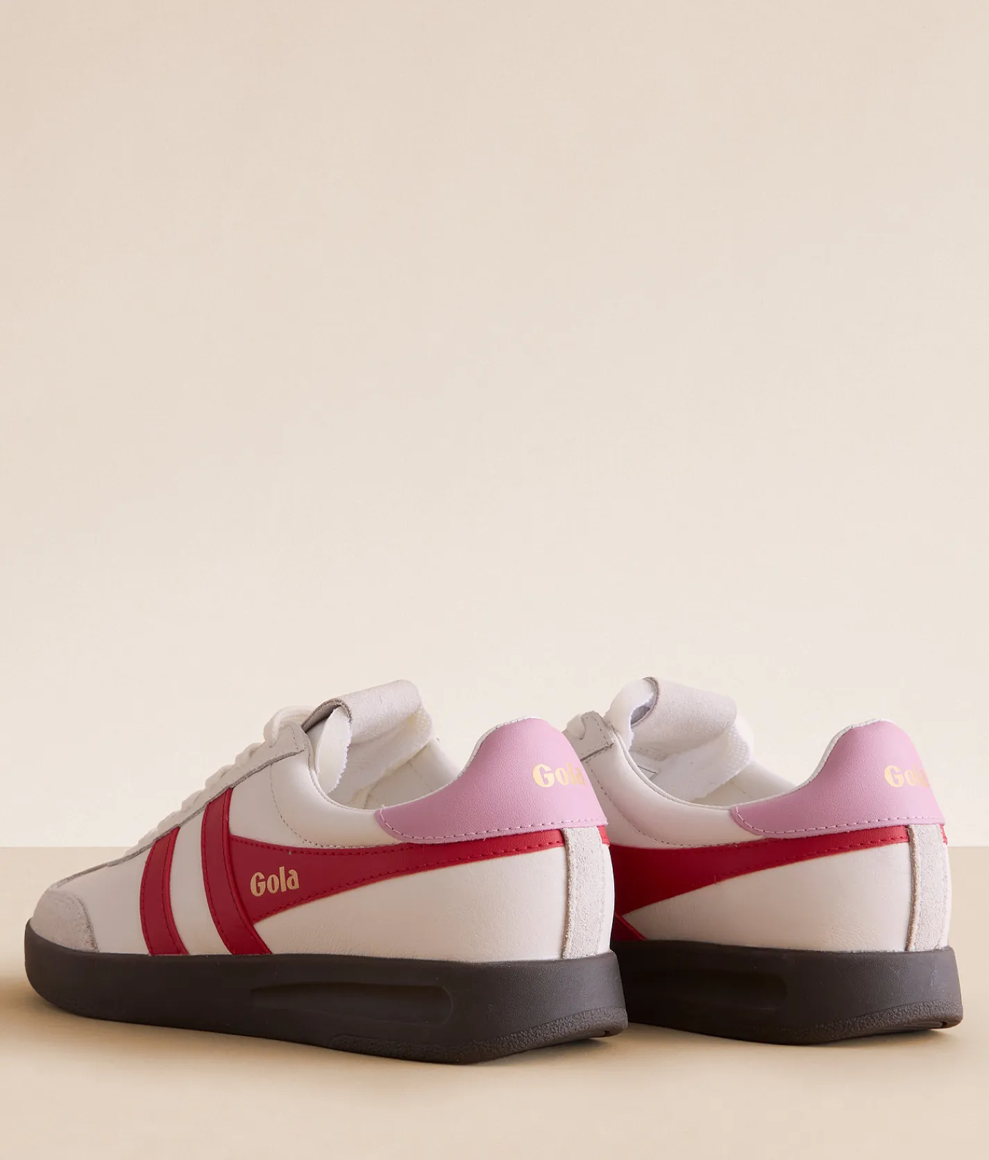 Shoes | Gola® Cyclone Leather Sneaker White Black Gum