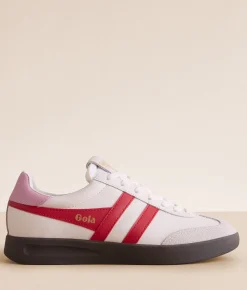 Shoes | Gola® Cyclone Leather Sneaker White Black Gum