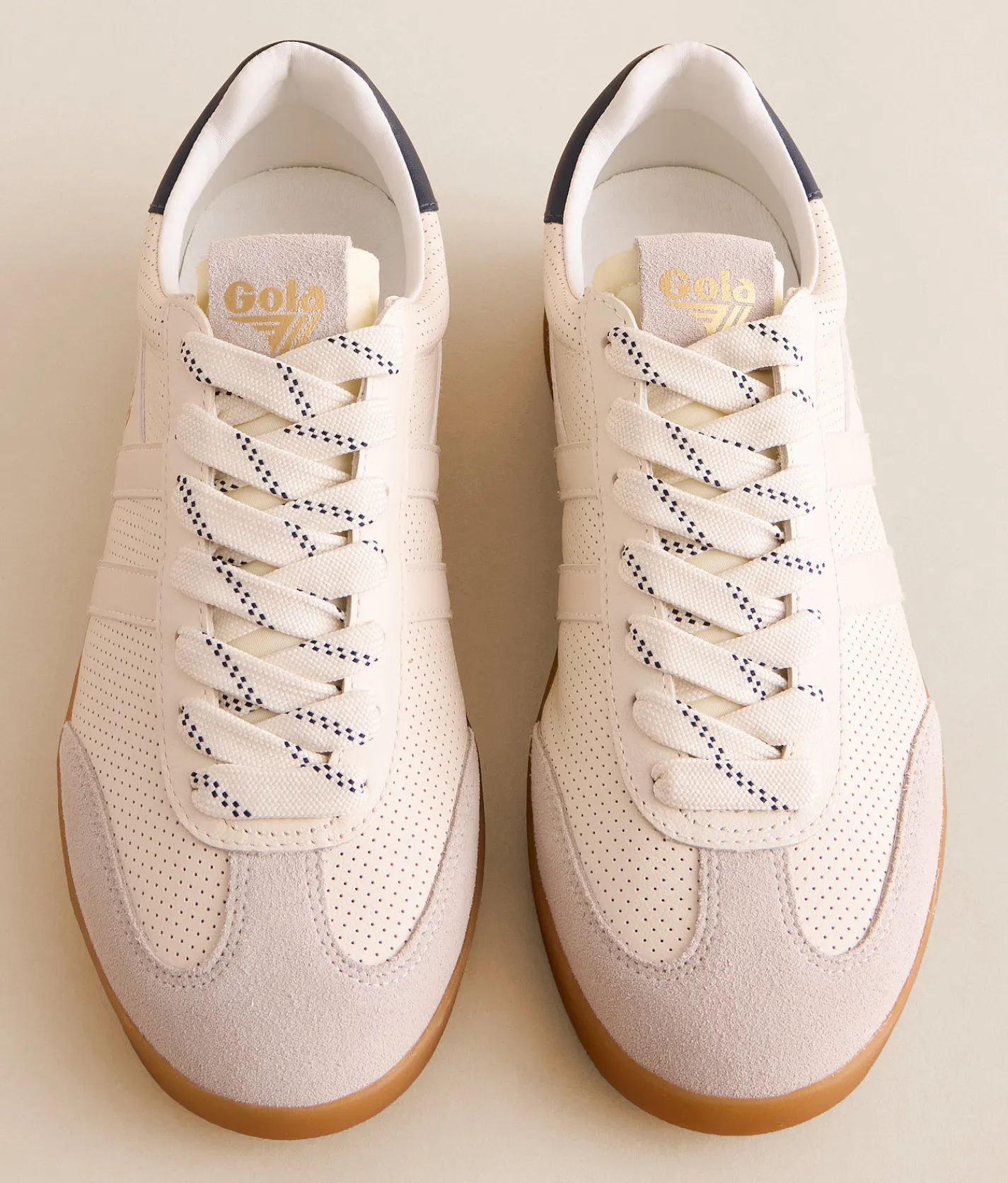 Shoes | Gola® Cyclone Leather 76 Sneaker Off White Navy Gum