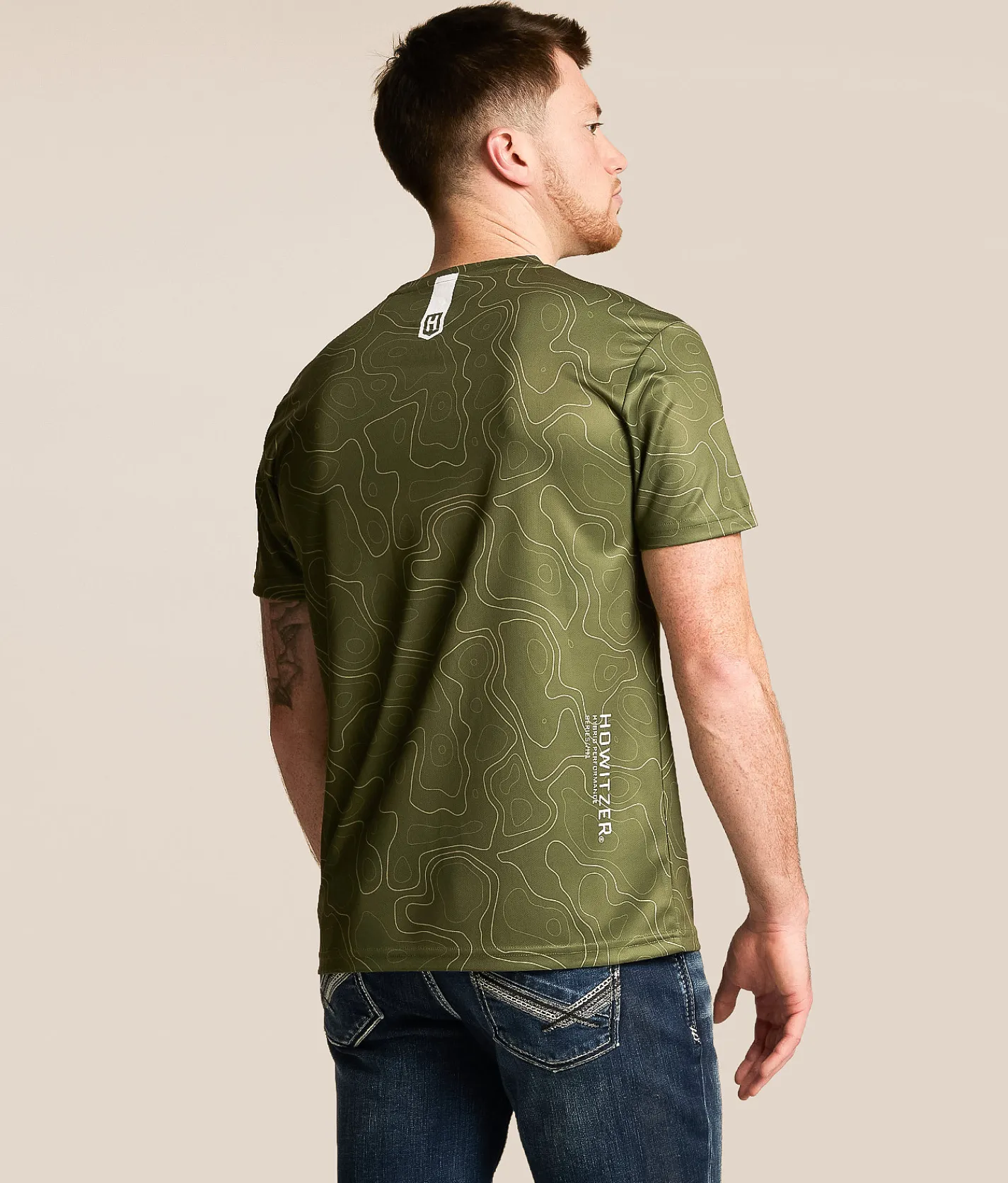 Graphic T-Shirts|Activewear | Howitzer Dagger Performance T-Shirt Black