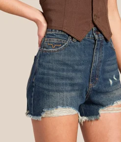 Shorts | Kimes Ranch Daisy Short Dark Wash