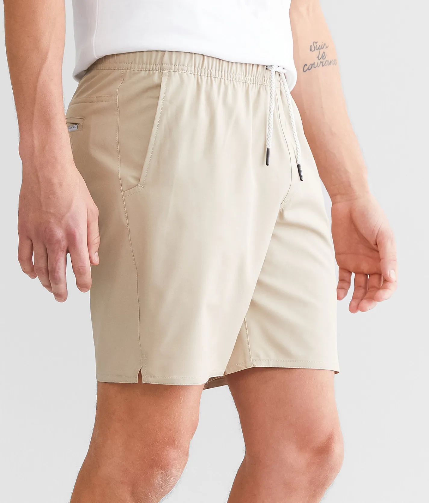 Departwest Dallas Stretch Short Pure Cashmere