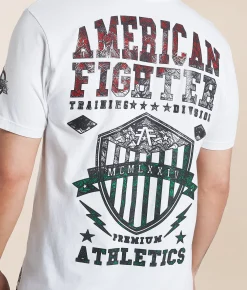Tops|Graphic T-Shirts | American Fighter Dalton T-Shirt White