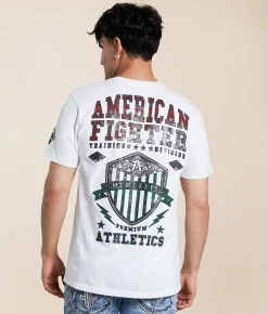 Tops|Graphic T-Shirts | American Fighter Dalton T-Shirt White