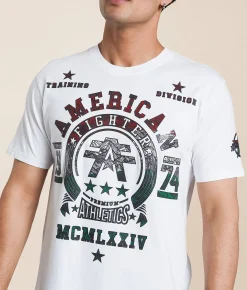Tops|Graphic T-Shirts | American Fighter Dalton T-Shirt White