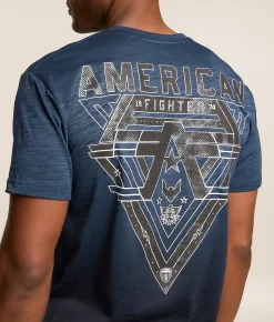 Tops|Graphic T-Shirts | American Fighter Dandrige T-Shirt Sailor Blue