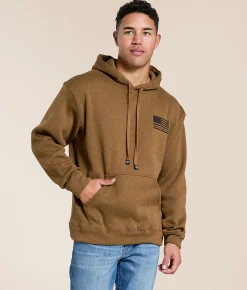 Tops | Howitzer Dangerous Goods Hooded Sweatshirt Timberwolf