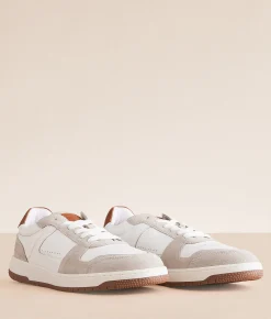 Outpost Makers Dan Leather Sneaker White Outlet