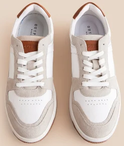 Activewear | Outpost Makers Dan Leather Sneaker White