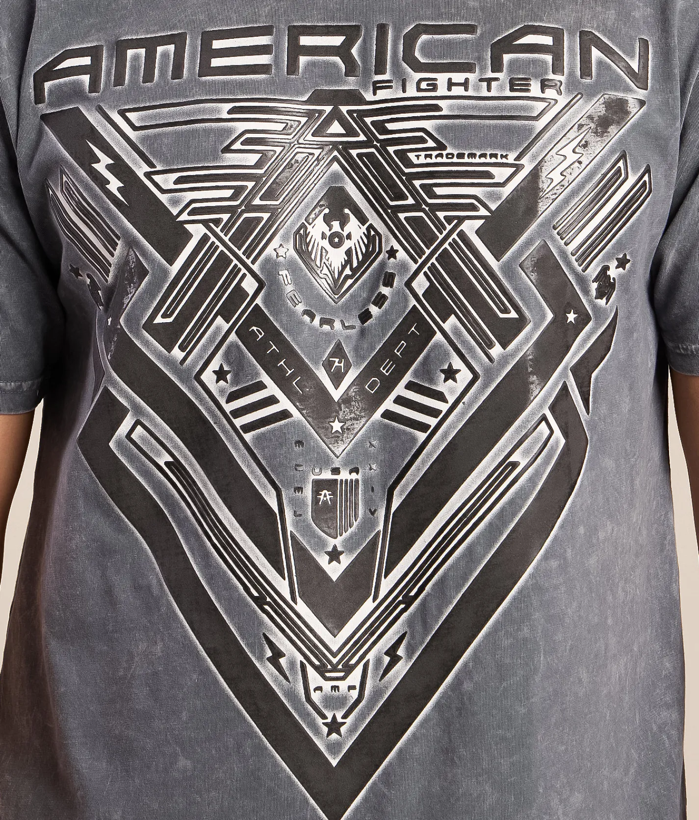 American Fighter Danvers T-Shirt Turbulence Mineral Wash Online