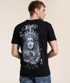Sullen Dark Raven T-Shirt Jet Black Outlet